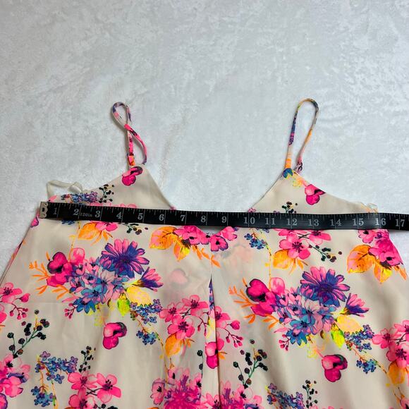 Romeo & Juliet Couture Sleeveless Floral Print A-Line Mini Dress Size Small - Picture 8 of 10